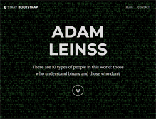 Tablet Screenshot of leinss.com